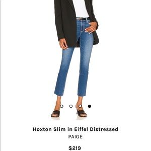 Paige Horton slim jeans in size 25